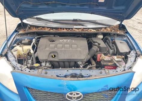 2010 Toyota Corolla Le z USA, uszkodzony, nr VIN 2T1BU4EE1AC387285